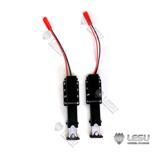 US STOCK LESU Metal Electric Lifting Legs for 1/14 RC Hydraulic Equipment Radio Controlled Trailer Truck DIY Spare Parts