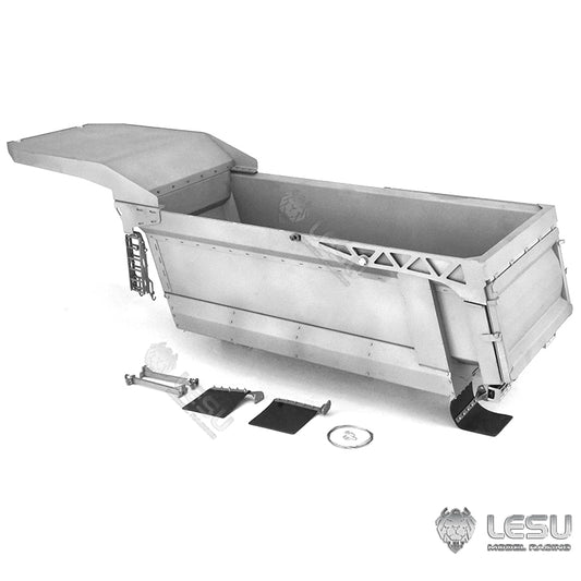 LESU 1/14 8*8 Tipper Metal Bucket Front Cylinder For 1/14 Tamiya Dumper Truck Tractor RC Car