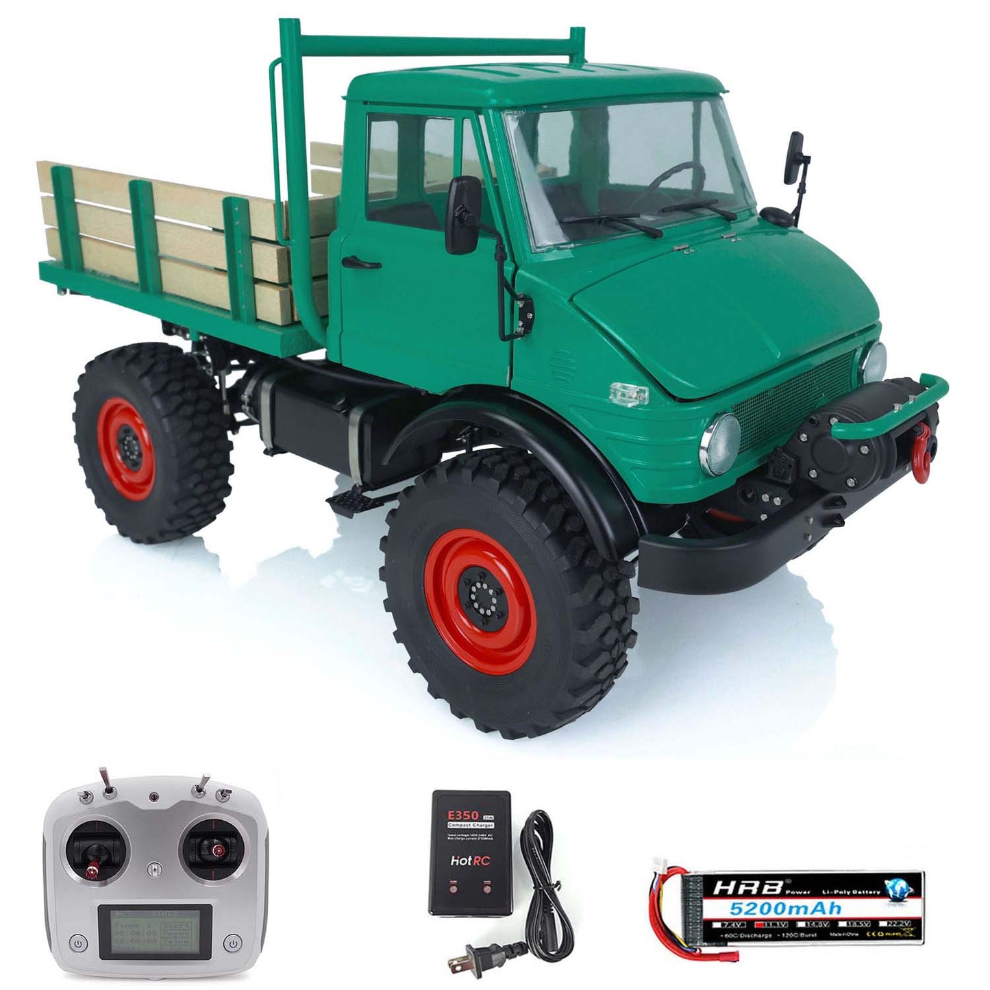 In Stock LESU 4x4 RC Off-Road Vehicles for 1/10 Ready To Run U406 Remote Controlled Car Model W/ I6S Controller E350 Charger Battery