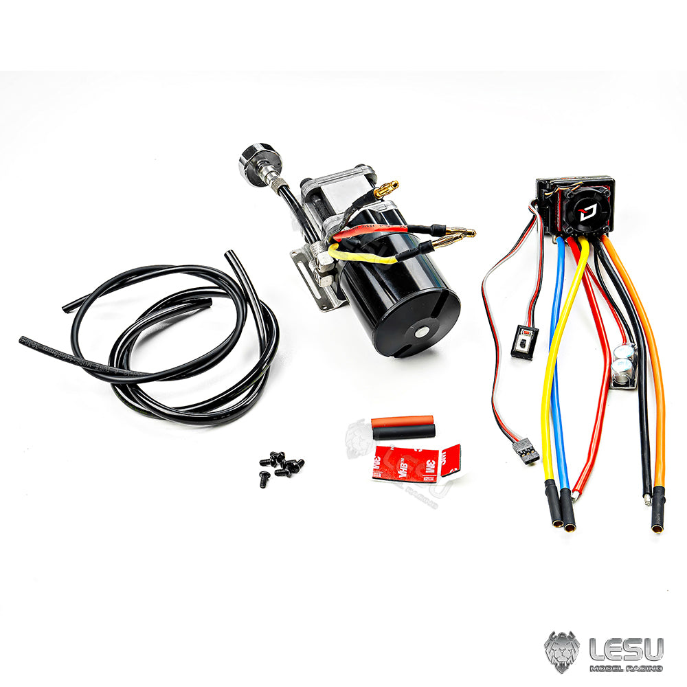 LESU Metal Pump Hobbywing ESC for 1/14 RC Hydraulic Truck Excavator Bulldozer