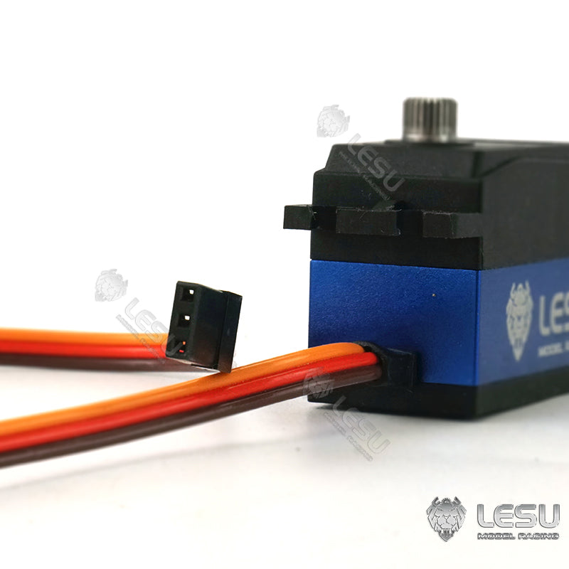 US STOCK LESU 14KG Metal Gear Servo Accessory Suitable For TAMIYA RC 1/14 Scale Tractor Truck DIY Radio Controlled Model Cars Parts