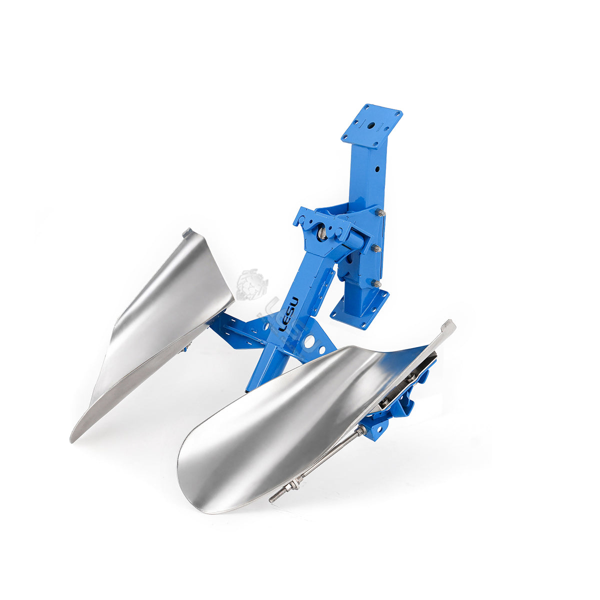 IN Stock LIMITED-TIME SALE LESU C0072 1/14 Metal Hydraulic Mounted Reversible Plow Upgrade Attachment for AOUE 1050 RC Walking Tractor Agricultural Vehicle Model
