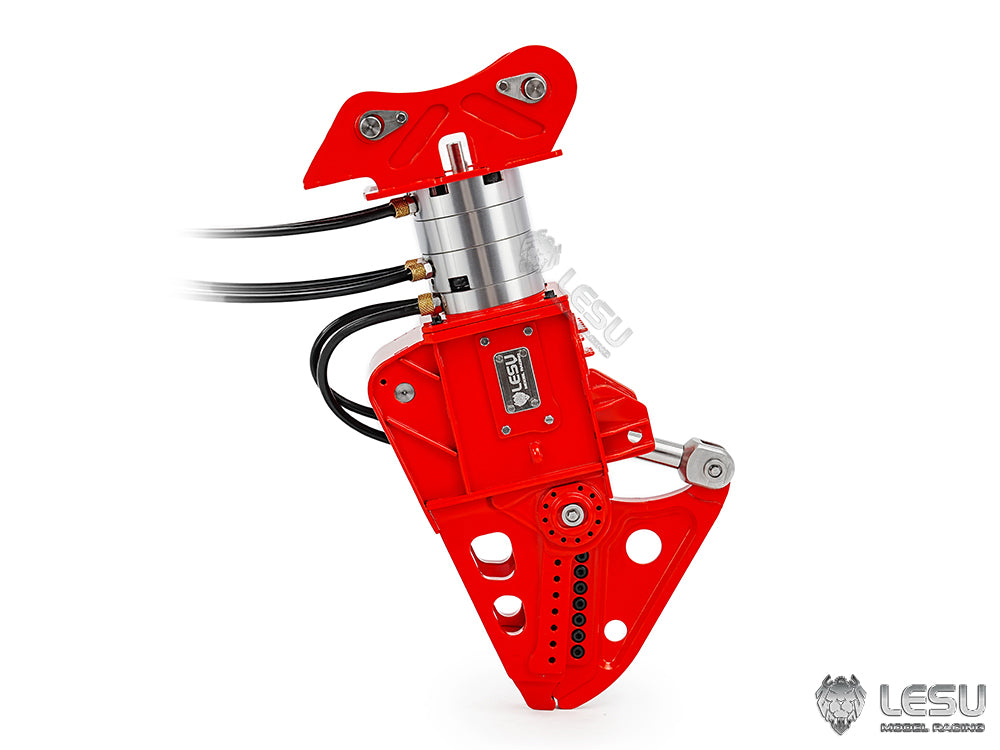 270 Degree Rotatable Hydraulic Metal Shear Clamp for 1/14 LESU RC Hydraulic Excavator LR945 LR956 SK500 PC360 ET26L ZX490 Remote Control Digger Model