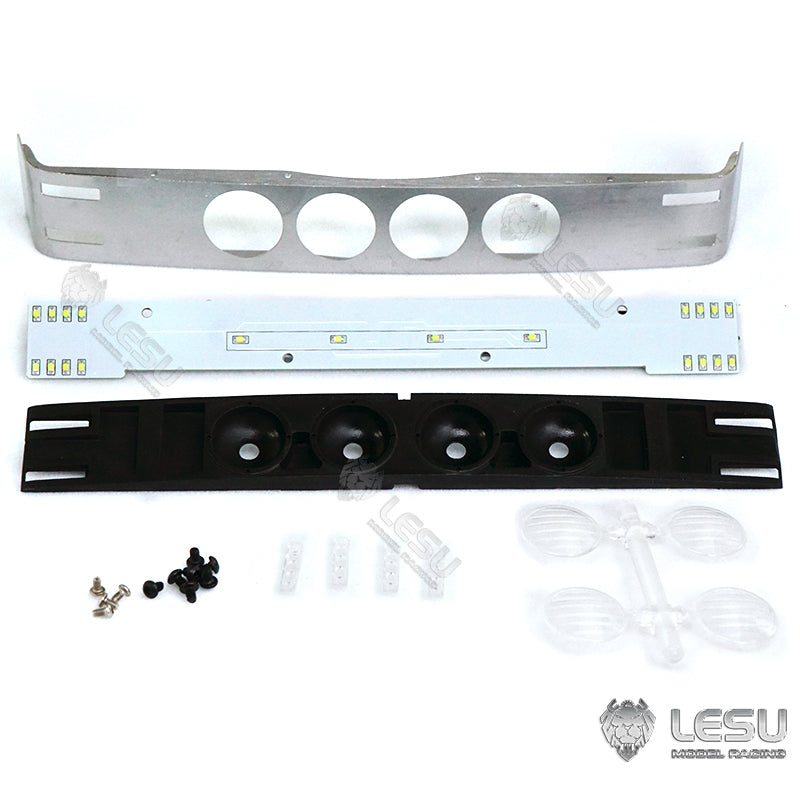 LESU Metal DIY Spare Part Visor LED Lighting Upgrade Spare Parts Suitable for RC R470 R620 Radio Controlled Tractor Truck