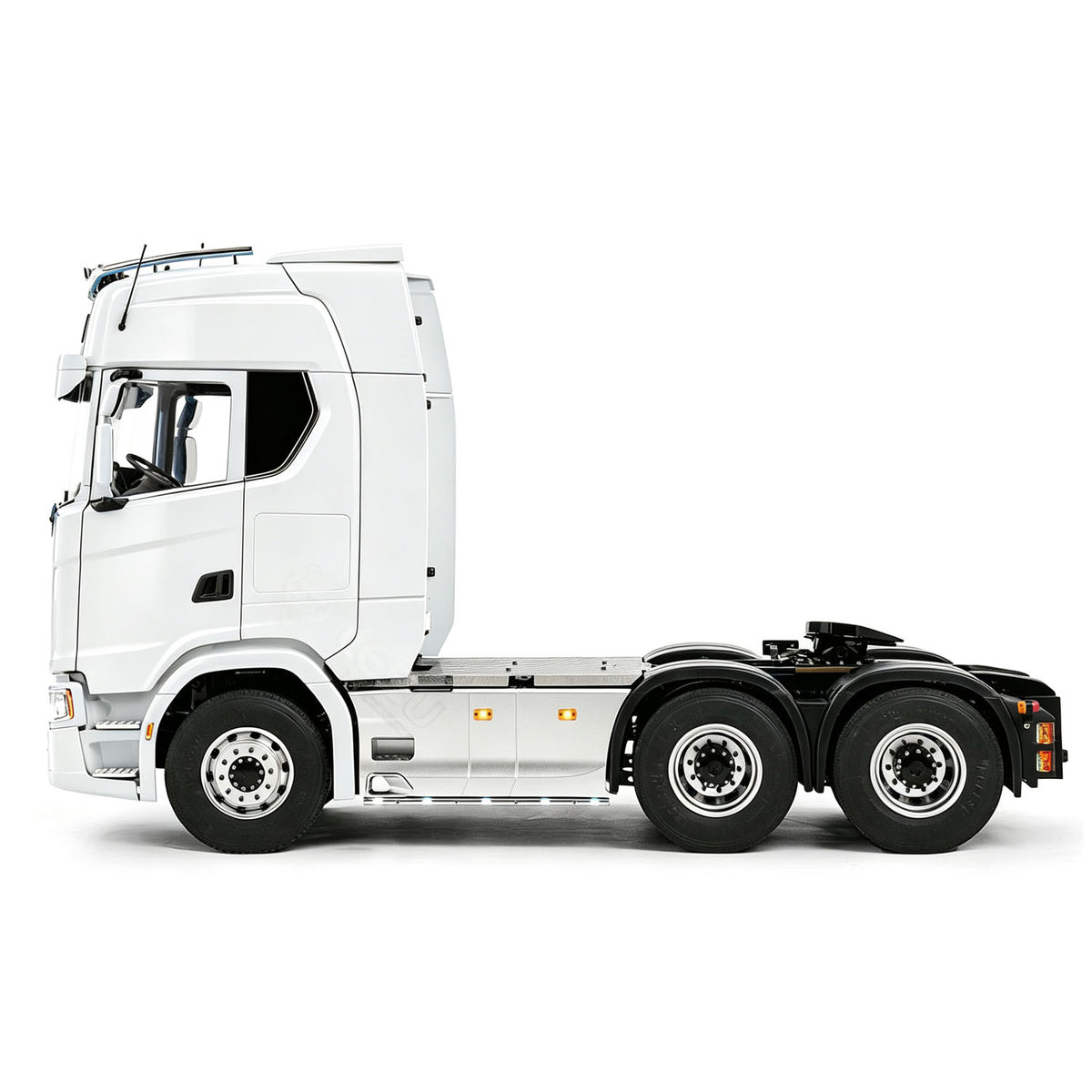 LESU Z0070 1/14 RC Tractor Truck with 6x6 Metal Chassis 3Speed Gearbox Differential Lock Airbag Suspension Light Sound System
