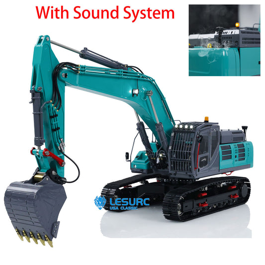 1/14 LESU SK5LC RC Digger Remote Control Hydraulic Excavator Painted Assembled Vehicles DIY Hobby Models Optional Versions