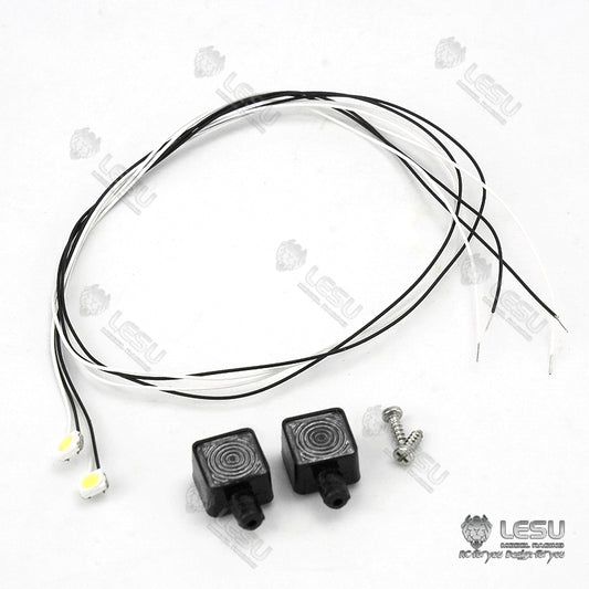 LESU 1/14 Scale LED Spot Light Upgraded Part for Rear Cabin RC Tractor Truck Radio Control DIY Vehicle Model Car Accessory