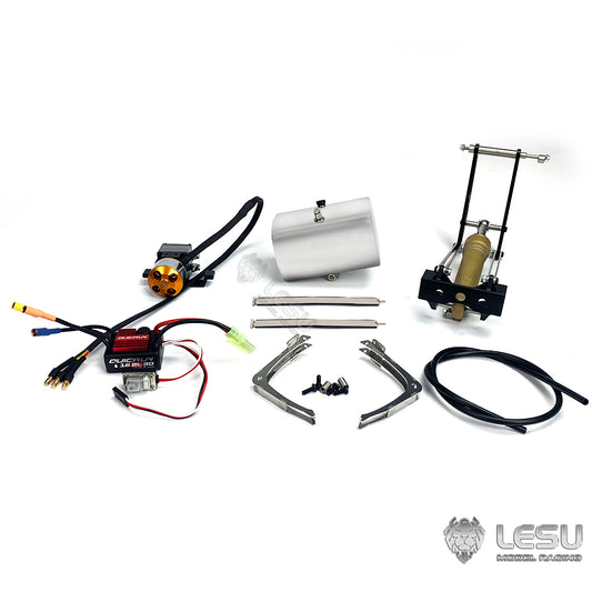 LESU Pump ESC Hydraulic Oil Cylinder System 1/14 RC Dump DIY Truck Model