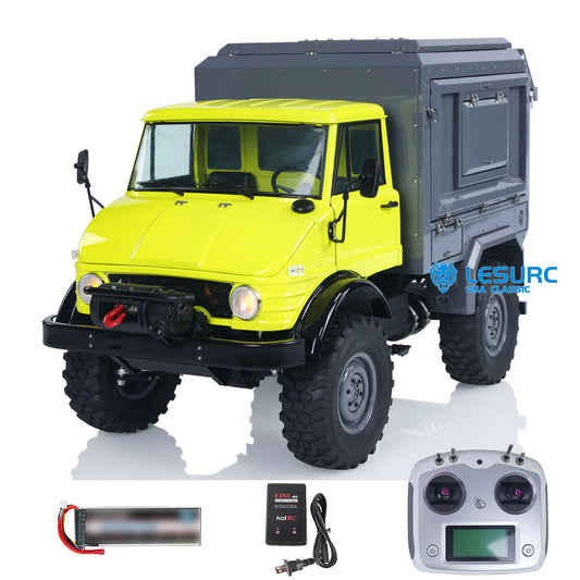 LESU RAVE-UM406 1/10 Metal RC Off Road Vehicle Z002 Crawler with Hobbywing Brushless Motor 2 Speed Transmission Winch Light Sound