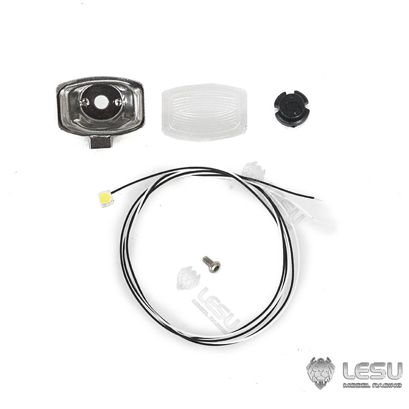 LESU LED Spotlight Warning Light For 1/14 RC Tractor Truck DIY Remote Control Car Upgraded Parts