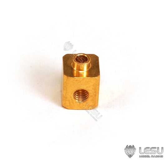 LESU Brass Welding Nozzle DIY Spare Part Suitable for 1/14 Scale Hydraulic RC Truck Loader Excavator Radio Controlled Dumper Model