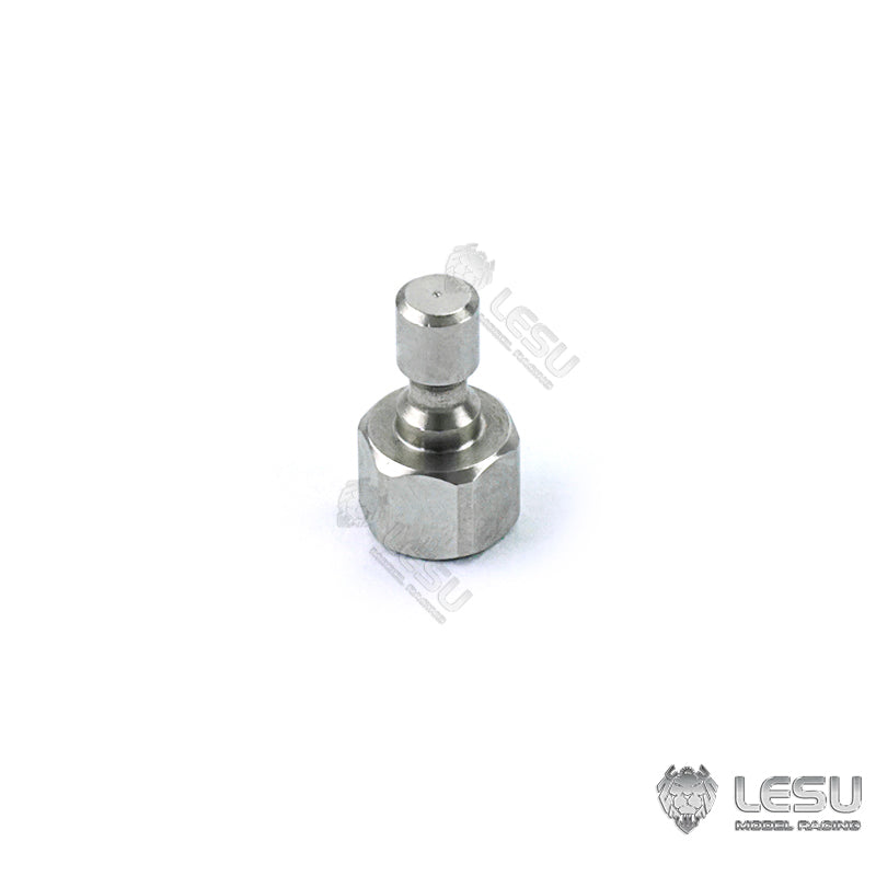 LESU Metal Spare Part Plugging Nozzle Suitable for 1/14 LESU Hydraulic Tubing Connector RC Excavator Radio Controlled Loader Model