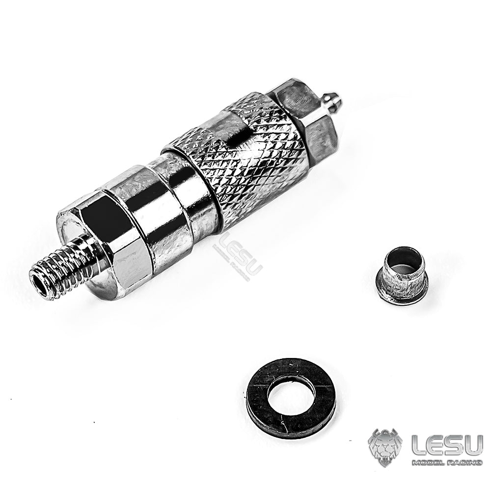 LESU Metal Quick-Release Conversion Connectors for 1/14 RC Hydraulic Truck Construction Vehicles 2x1MM Oil Tube