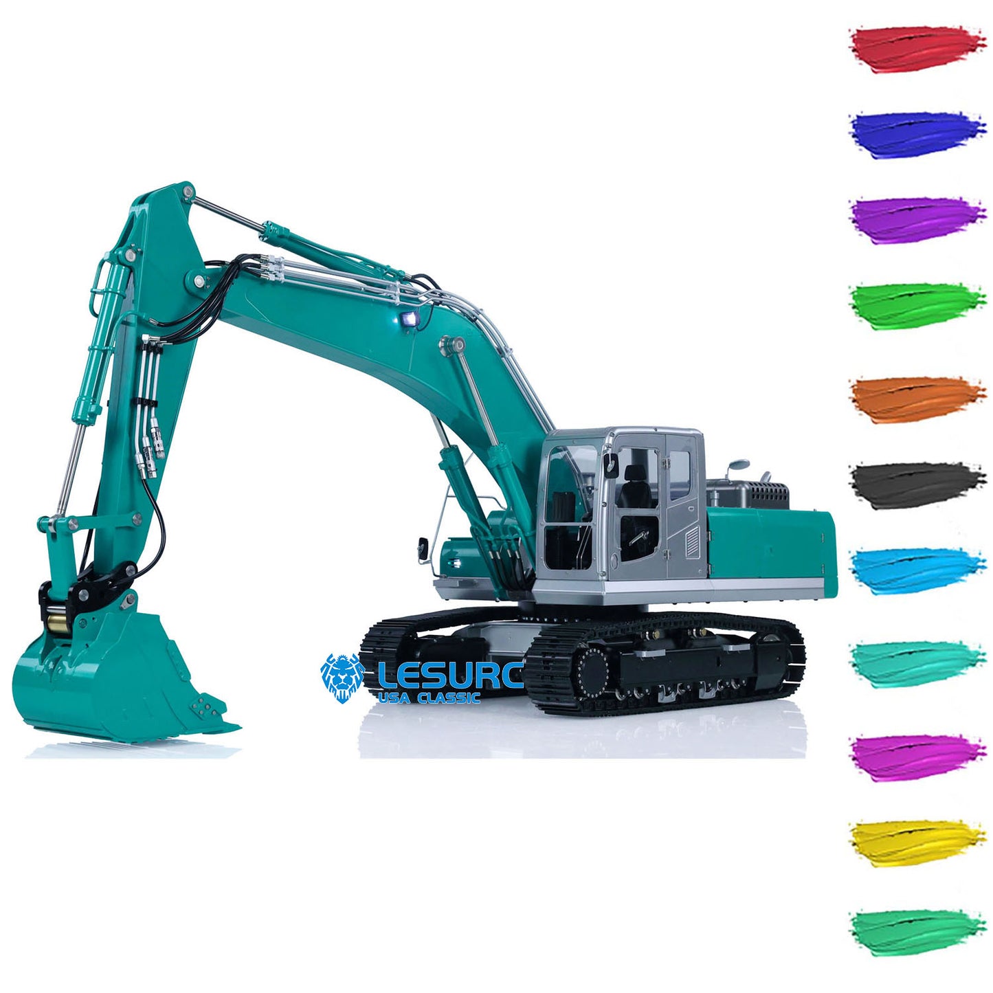 LESU 1/14 PC360 RC Hydraulic Excavator PL18EV Lite Remote Control Digger RTR PNP Assembled Painted Hobby Model DIY