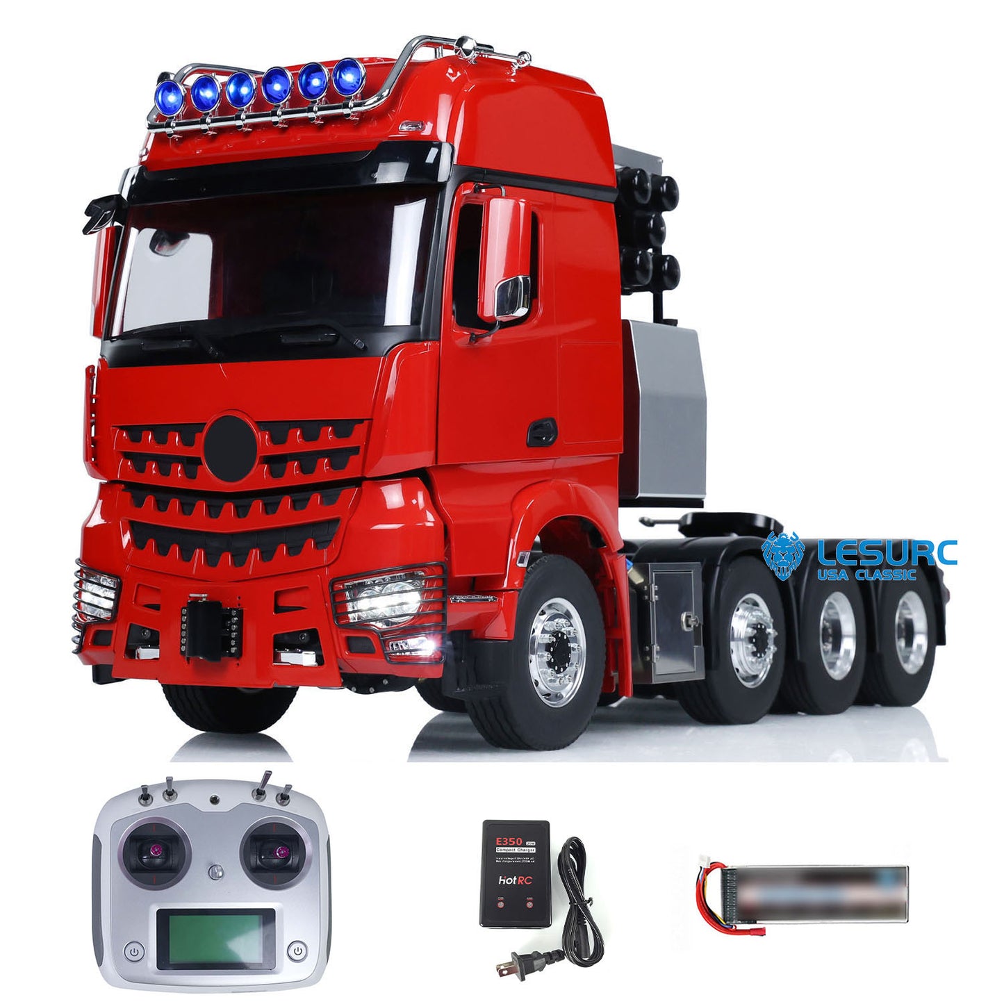 LESU 1/14 Metal RC Highline Tractor Truck Model 3363 1851 Radio Control Heavy-duty Metal Chassis W/ Light & Sound Systems ESC