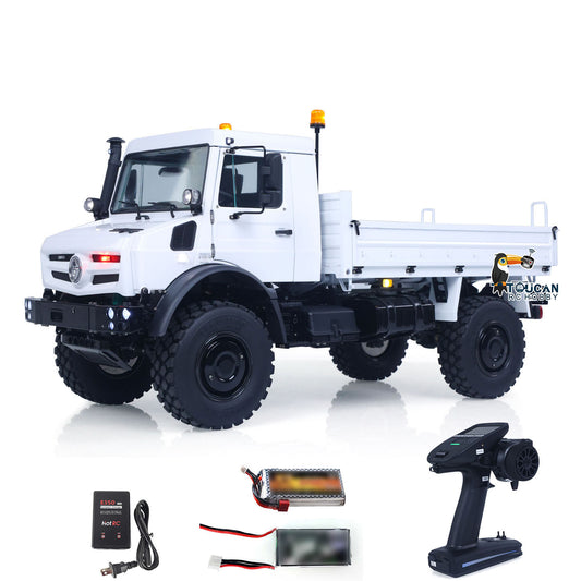 LESU 1/14 Metal Radio Control Off Road Car MT44023 4*4 RC All-Terrain Light Truck U4023 Light Sound Smoke Unit Axle Locks