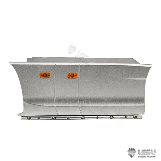 Metal Side Skirt Pedal LED Side Light Assembly for DIY TAMIYA 770S 1/14 RC Tractor Truck Remote Control Lorry Vehicles Model