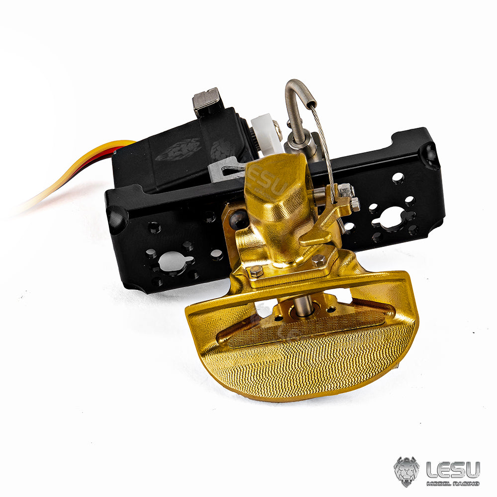 LESU Metal Electric Rear Hook Tail Hooks for TAMIYA 1/14 RC Tractor Truck Dumper Trailer Cars Model