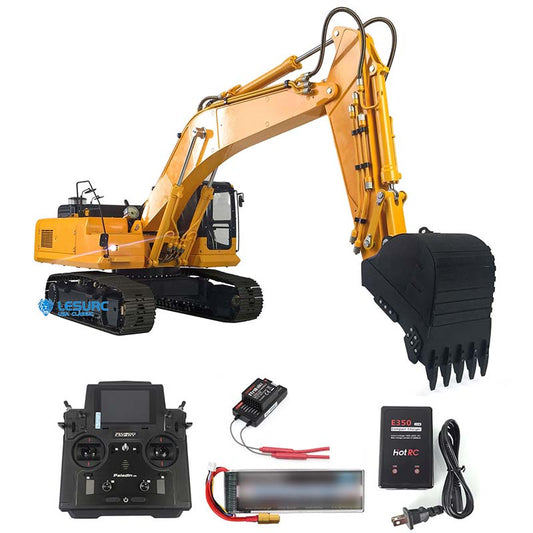 LESU PC360 1/14 RC Metal Hydraulic Excavator RTR Truck Model W/ PL18 Remote Controller DIY Parts Optional Upgrade Accessories