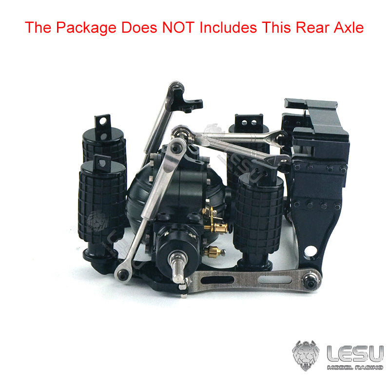 Metal Air Bag Suspension Spare Parts for Front Rear Power Axles 1/14 Scale RC Tractor Truck DIY Radio Controlled Cars Model