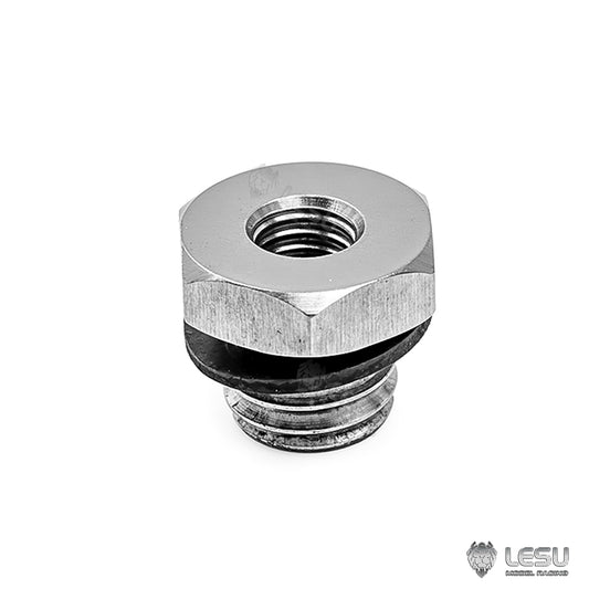 LESU Metal Breather Plug for M5 Oil Nozzle DIY 1/14 RC Hydraulic Excavator Loader Forklift Road Roller Dumper Crane Scale Model