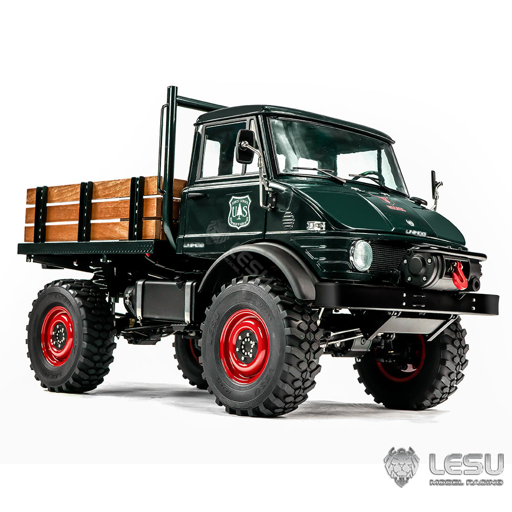 In Stock LESU 4X4 1/10 Remote Control Off-road Vehicles Painted Assembled RAVE-UM406 Electric Car W/ 2Speed Transmission Sound Light System