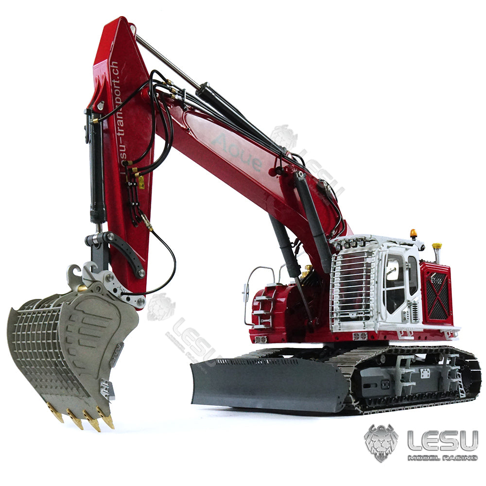 LESU Metal Grille Narrow Bucket for 1/14 ET35 RC Hydraulic Excavator Accessories