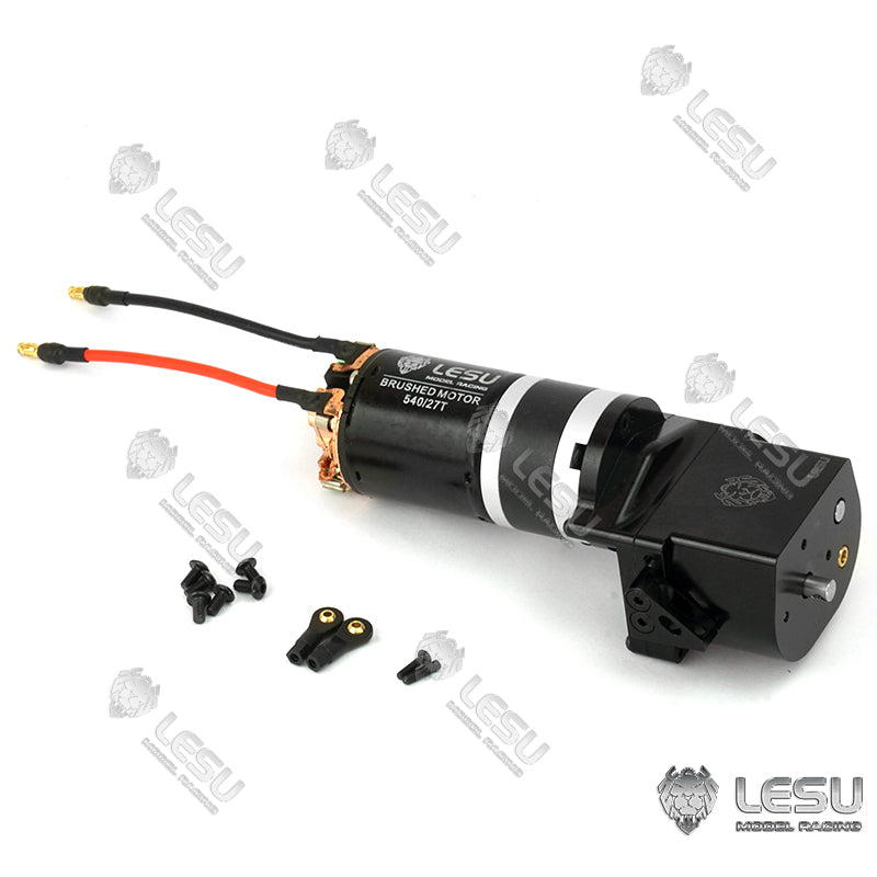 1/14 LESU Planet Gear Transmission Motor for Radio Controlled Vehicle Truck Vehicle Upgrade Parts 5:1 Planetary Reducer