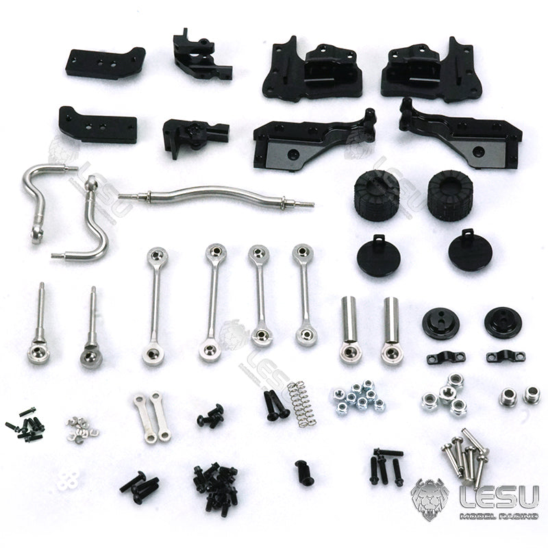 Metal Air Bag Suspension Spare Parts for Front Rear Power Axles 1/14 Scale RC Tractor Truck DIY Radio Controlled Cars Model