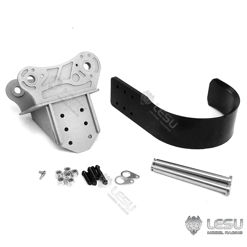 LESU C374F 1/14 Metal Hydraulic RC Excavator B0001 Remote Control Heavy Digger with Hobbywing Brushless ESC 6CH Reversing Valve Light System