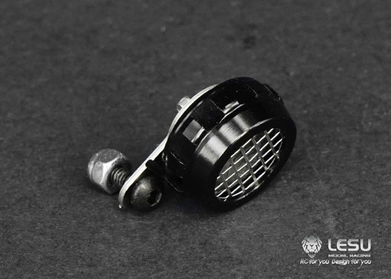 1/14 Scale LESU Lampshade Metal Spare Parts Suitable for RC Tractor Truck Radio Controlled Car Model DIY Model Accessory