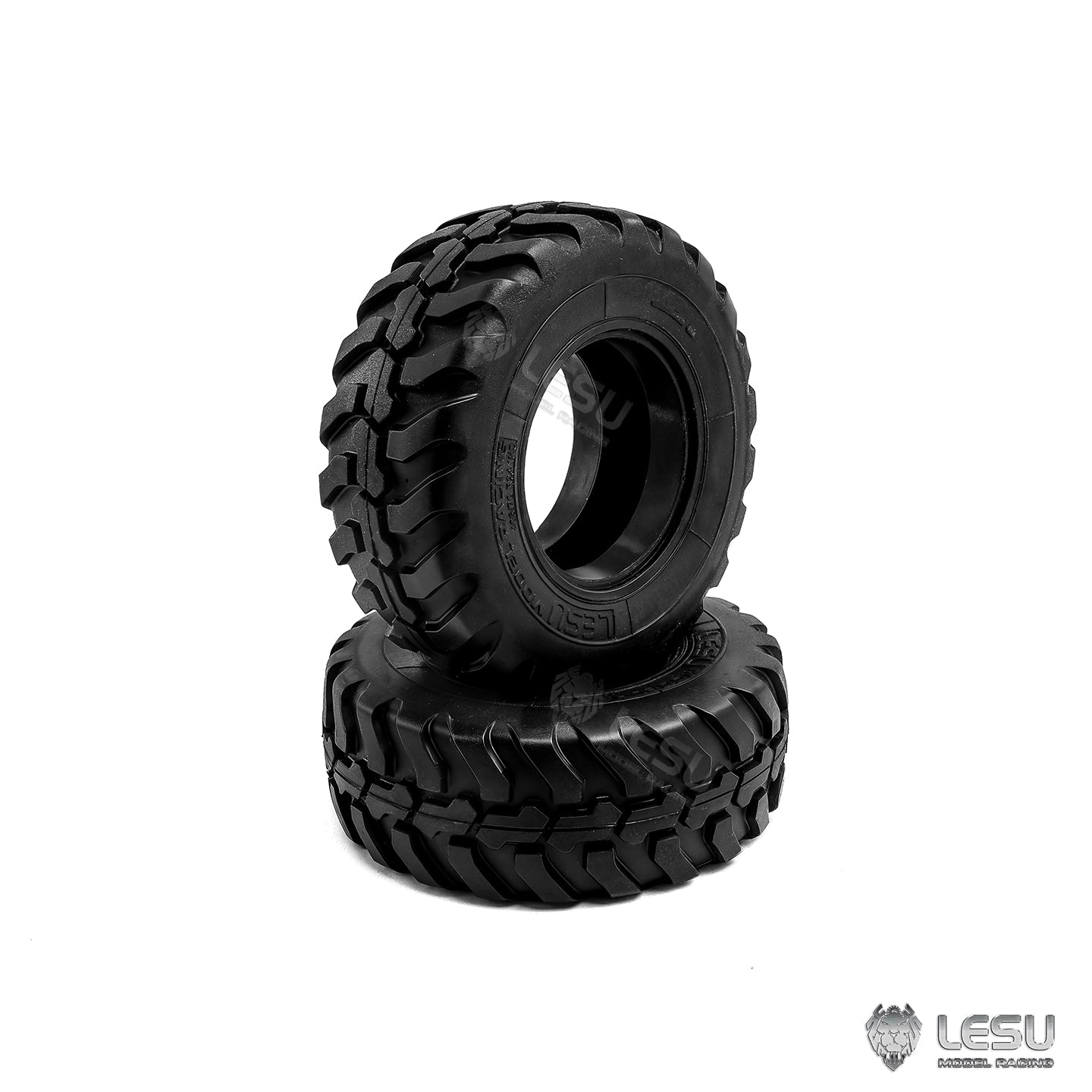 88MM Plastic Wheel Tire for LESU Aoue WA100M-8 4X4 1/14 Remote Control Hydraulic Loader DIY RC Construction Car Model