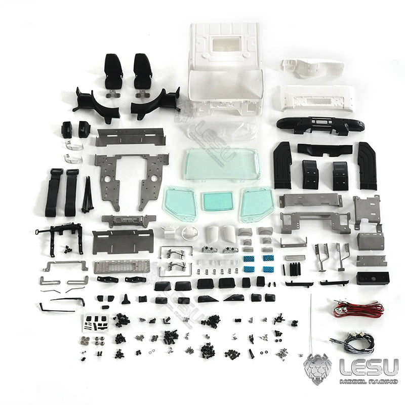 LESU Plastic Cabin Shell Cabin Rack Suitable for 1/14 RC VM Radio Control Tractor Truck Tipper Dumper DIY Car Vehicle Model