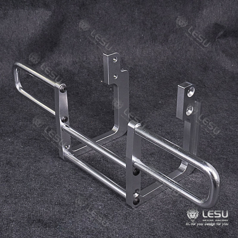 LESU Metal Spare Part Front Bumper Suitable for RC 1/14 Tractor Truck Model Radio Controlled R470 R620 DIY Cars Accessory