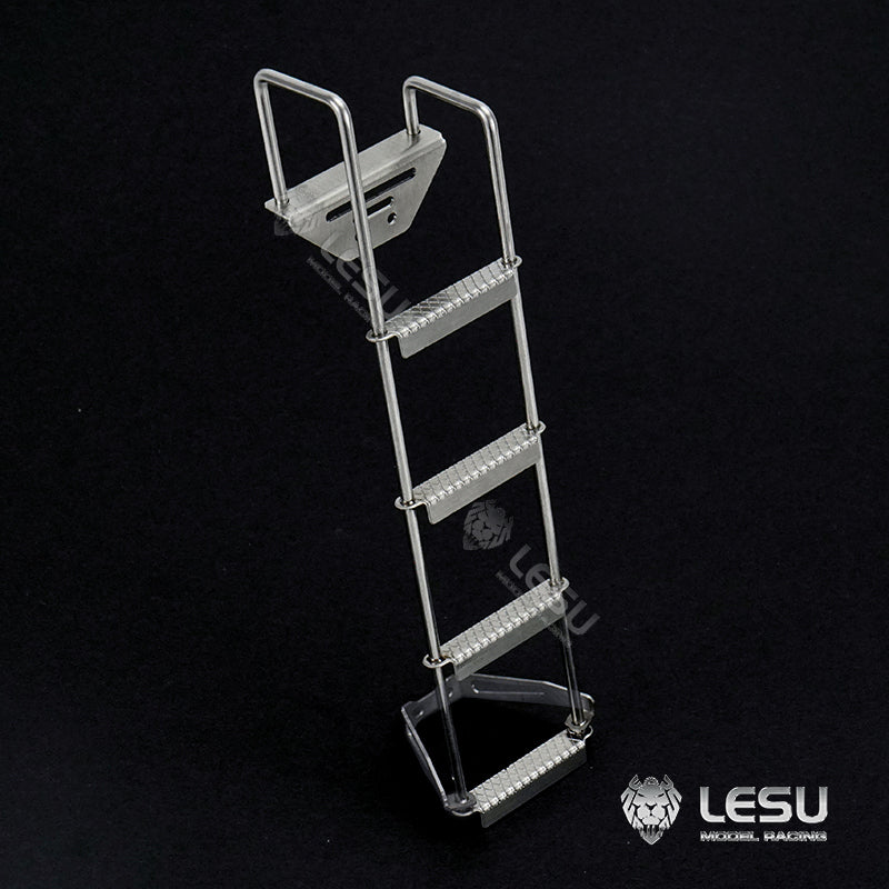 LESU DIY Metal Upgraded Part Ladder Pedal for RC 8*8 Car Hydraulic Radio Controlled Dumper RC Truck Tractor Model Accessory