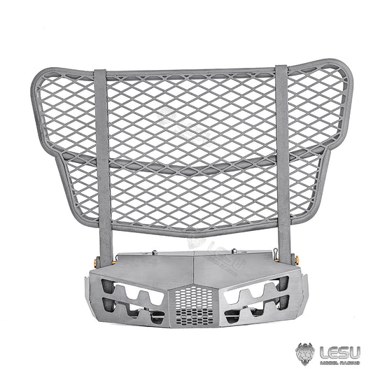 Metal Front Bumper Parts for 1/14 DIY TAMIYA 3363 1851 RC Tractor Truck Radio Controlled Lorry Car 3348 Dumper Model