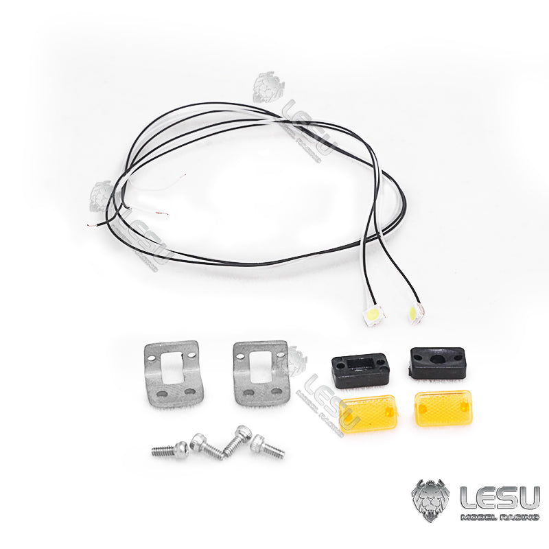 LESU LED Light Sets Upgraded Parts For 1/14 Scale Remote Controlled Tractor Truck DIY Model Accessories Replacements