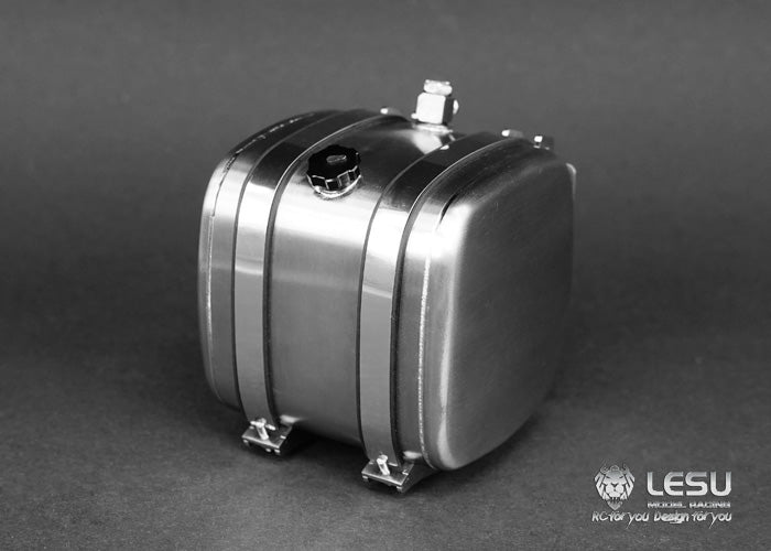 LESU 1PC 36MM 52.5MM 72MM 82MM 85MM 90MM 108MM 119MM Metal Hydraulic Tank B for 1/14 RC Dumper Tractor Truck Model DIY Part