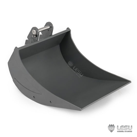Metal Original Bucket for LESU 1/14 Hydraulic RC Excavator LR956 ZX490 LR945 SK500 ET30H ET26L ET36L AC360 DIY Digger Model