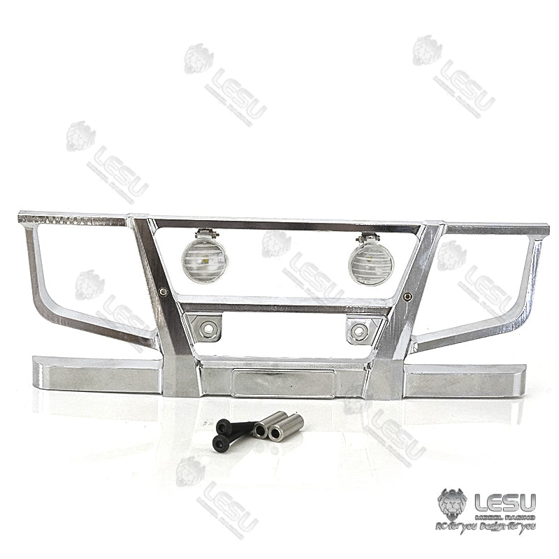 LESU Front Bumper Metal DIY Spare Part Suitable for 1/14 RC FH16 Radio Controlled Tractor Truck DIY Model Vehicle Accessory