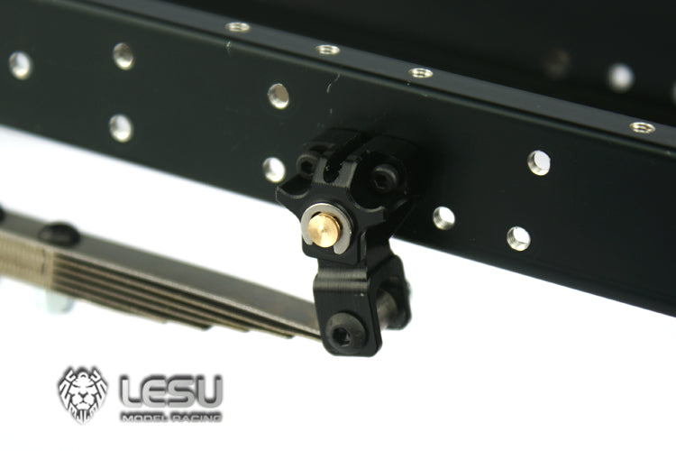 1:14 LESU Straight Plate Front Suspension Set Suitable for RC Power Unpower Front Axle Radio Control Truck Tractor Model