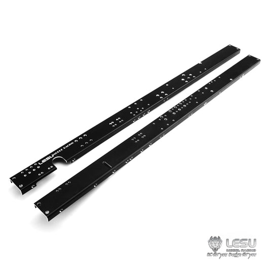 LESU CNC Metal Spare Part Chassis Rail Crossbeam Suitable for RC 1/14 2*4 6*4 6*6 Truck Radio Controlled Dumper DIY Model