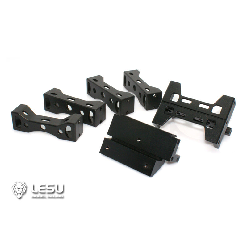 LESU Transom Beam Metal Spare Part Suitable for 1/14 RC R470 R620 Tractor Truck Radio Controlled American DIY Cars Model