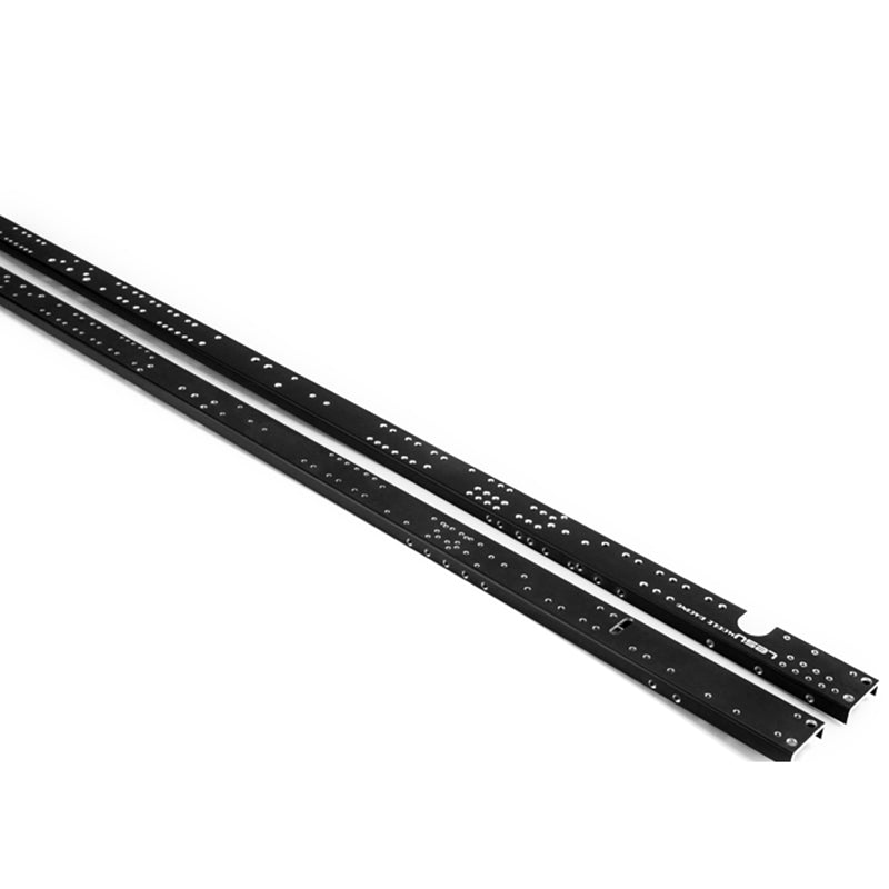 LESU 23.6inch Metal 1Pair Chassis Rail CNC Spare Part Suitable for 1/14 Scale Model RC 8*8 Hydraulic Radio Controlled Dumper Truck