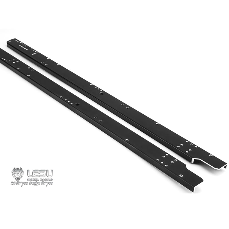 Metal Deputy Chassis Rail for 1/14 LESU RC 8*8 Hydraulic Lift Cylinder Dumper Truck DIY Model Car CNC