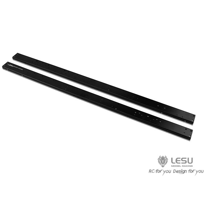 LESU 1/14 Scale CNC Metal Chassis Rail Suitable for RC R620 R470 4*2 Tractor Truck DIY Radio Controlled Vehicle Model Cars