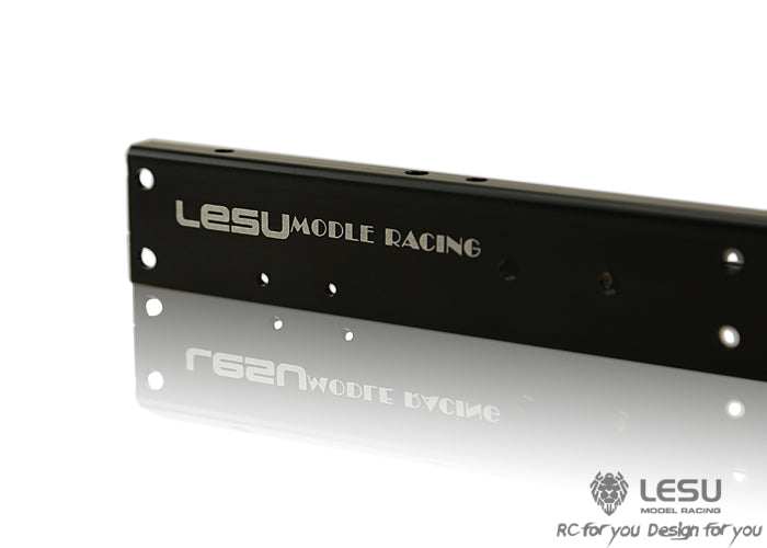 LESU 1/14 Scale CNC Metal Chassis Rail Suitable for RC R620 R470 4*2 Tractor Truck DIY Radio Controlled Vehicle Model Cars