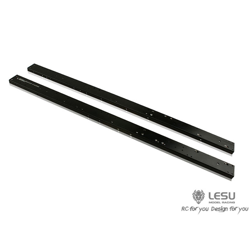 LESU 1/14 Scale CNC Metal Chassis Rail Suitable for RC R620 R470 4*2 Tractor Truck DIY Radio Controlled Vehicle Model Cars