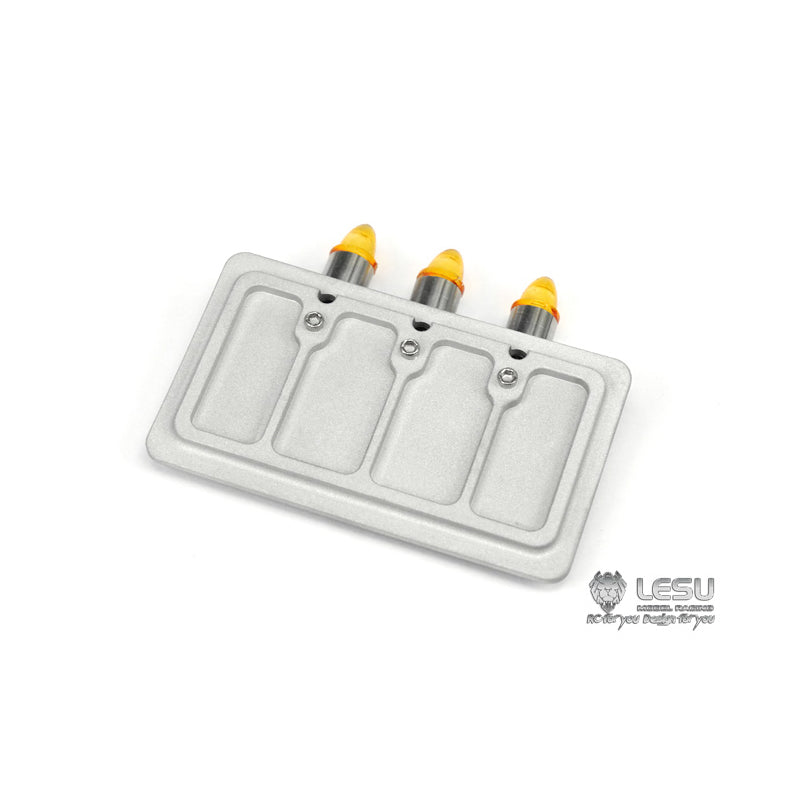 US STOCK LESU 3MM Metal Lamp Cup B for 1/14 TAMIYA RC Tractor Truck Radio Control Vehicle Model King Spare Accessories