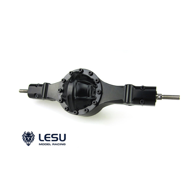 LESU Q9021 Q9022 Q9023 Q9024 Metal Rear Axle for 1/14 Scale Model Radio Controlled Tractor Truck Car DIY Spare Parts